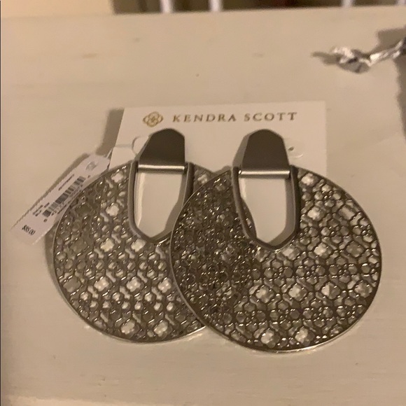 Kendra Scott Jewelry - Kendra Scott Diane silver statement in lacy design Kendra Scott Jewelry - Kendra Scott Diane silver statement in lacy design